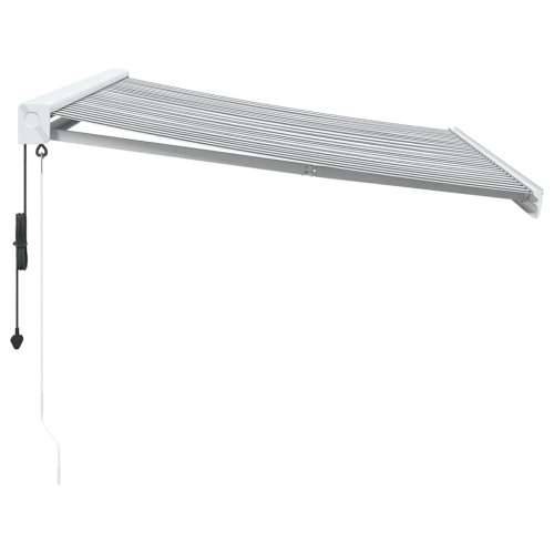 Tenda na uvlačenje antracit i bijela 3x2,5 m tkanina i aluminij - bijela i antracit 300 x 250 cm 1 Cijena