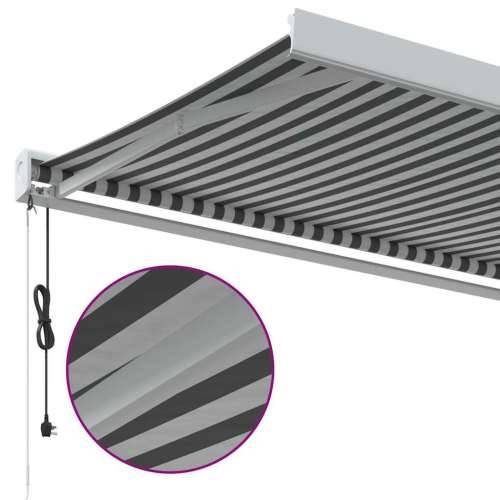Tenda na uvlačenje antracit i bijela 3x2,5 m tkanina i aluminij - bijela i antracit 300 x 250 cm 1 Cijena
