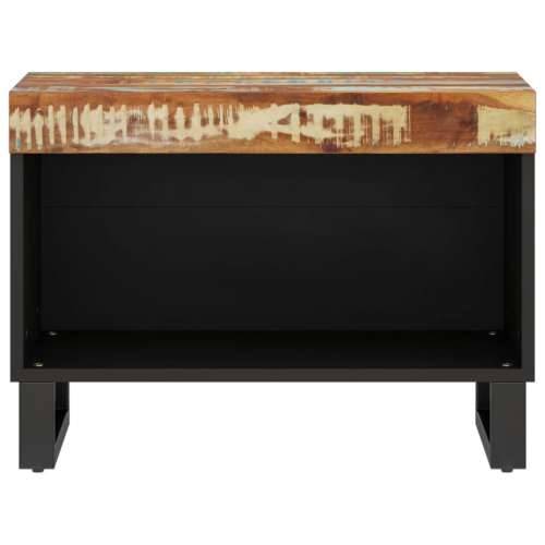 TV ormarić 60 x 33 x 43,5 cm od masivnog obnovljenog drva - Šareni 1 Cijena
