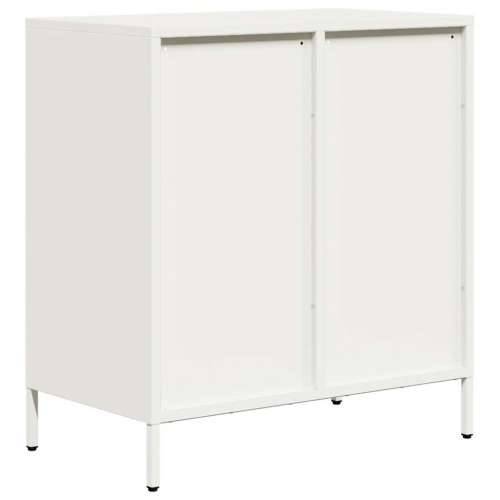 Komoda bijela 68x39x73,5 cm hladno valjani čelik - Bijela 1 68 cm Cijena