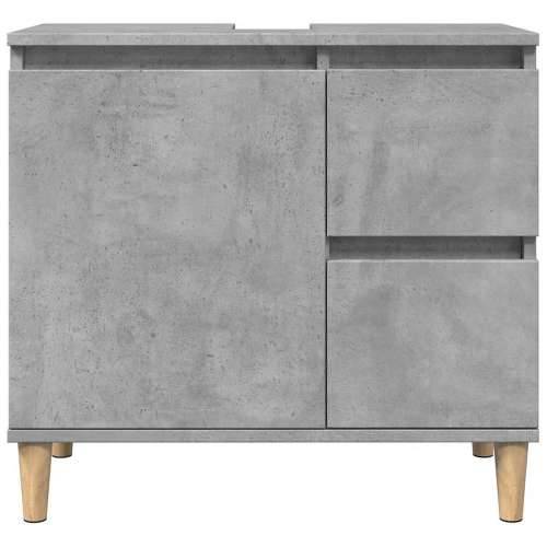 Ormarić za Lavabo - Umivaonik boja betona 65x33x60 cm konstruiranog drva - Beton siva 1 Cijena