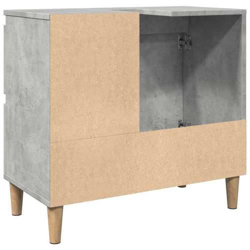 Ormarić za Lavabo - Umivaonik boja betona 65x33x60 cm konstruiranog drva - Beton siva 1 Cijena