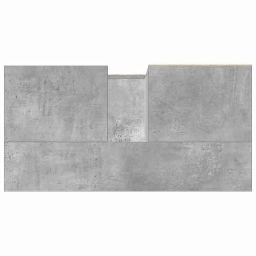 Ormarić za Lavabo - Umivaonik boja betona 65x33x60 cm konstruiranog drva - Beton siva 1 Cijena