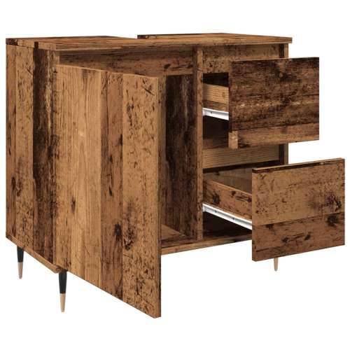 Kupaonski ormarić staro drvo 65x33x60 cm konstruirano drvo - Staro drvo 1 Cijena