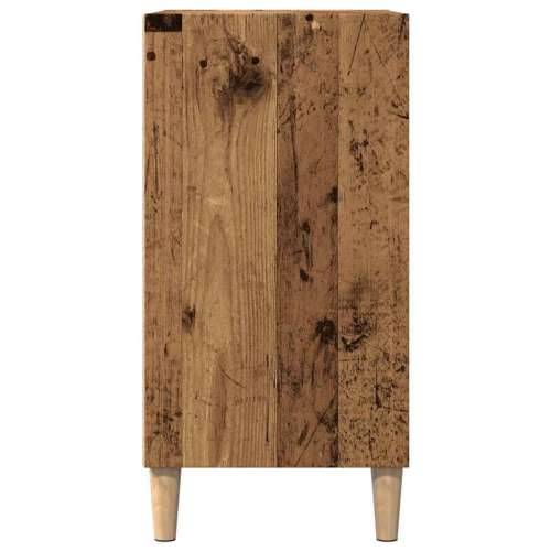 Komoda boja staro drvo 57x35x75 cm od konstruiranog drva - Staro drvo 1 Cijena