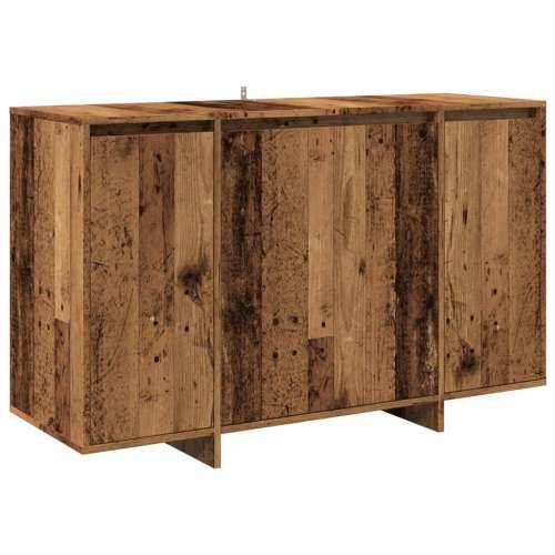 Komoda boja staro drvo 120x41x75 cm konstruiranog drva - Staro drvo 1 Cijena