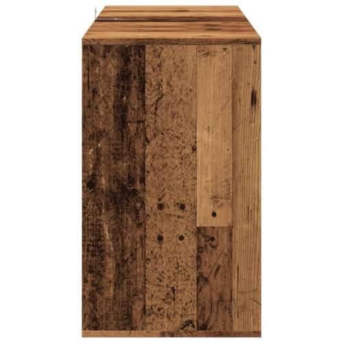 Komoda boja staro drvo 120x41x75 cm konstruiranog drva - Staro drvo 1 Cijena