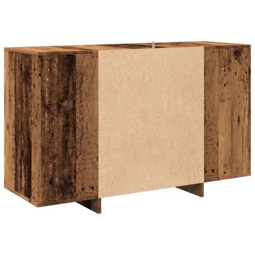 Komoda boja staro drvo 120x41x75 cm konstruiranog drva - Staro drvo 1 Cijena