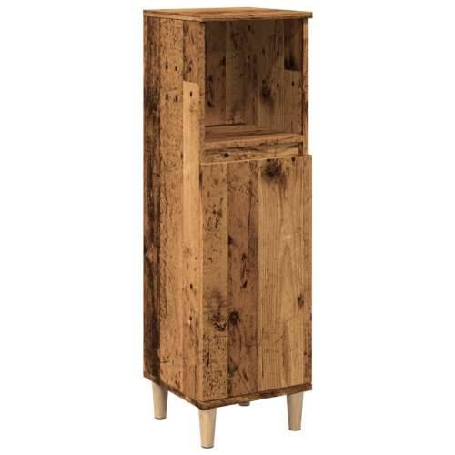 Kupaonski ormarić staro drvo 30x30x100 cm konstruirano drvo - Staro drvo 1 Cijena