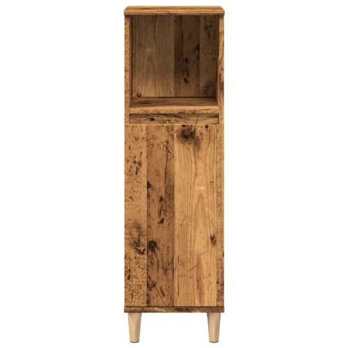 Kupaonski ormarić staro drvo 30x30x100 cm konstruirano drvo - Staro drvo 1 Cijena