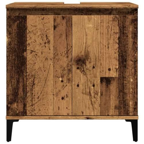 Ormarić za Lavabo - Umivaonik boja drva 58x33x60 cm konstruirano drvo - Staro drvo 1 Cijena