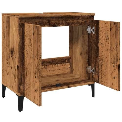 Ormarić za Lavabo - Umivaonik boja drva 58x33x60 cm konstruirano drvo - Staro drvo 1 Cijena