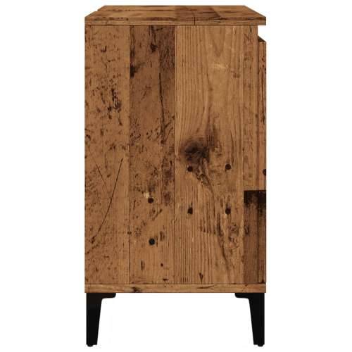 Ormarić za Lavabo - Umivaonik boja drva 58x33x60 cm konstruirano drvo - Staro drvo 1 Cijena