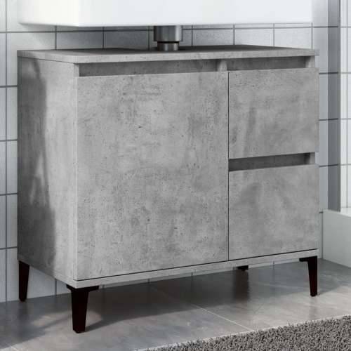 Ormarić za Lavabo - Umivaonik boja betona 65x33x60 cm konstruiranog drva Cijena
