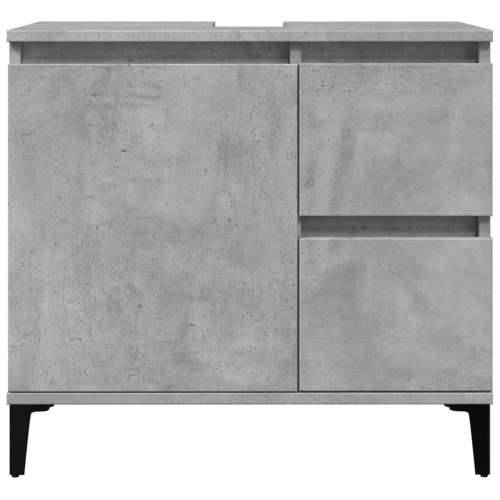 Ormarić za Lavabo - Umivaonik boja betona 65x33x60 cm konstruiranog drva Cijena