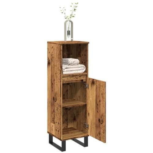 Kupaonski ormarić staro drvo 30x30x100 cm konstruirano drvo - Staro drvo 1 Cijena