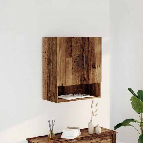 Zidni ormarić staro drvo 60x31x70 cm konstruirano drvo - Staro drvo 1 Cijena