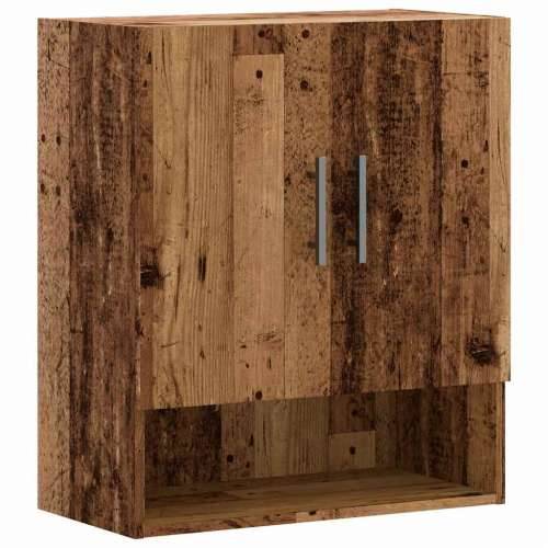 Zidni ormarić staro drvo 60x31x70 cm konstruirano drvo - Staro drvo 1 Cijena