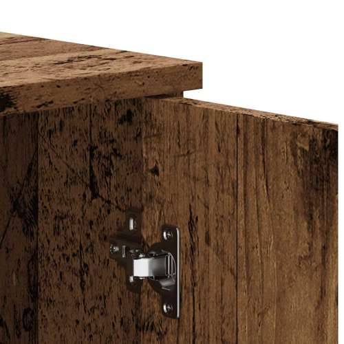 Komoda boja staro drvo 80 x 36 x 75 cm od konstruiranog drva - Staro drvo 1 80 cm Cijena