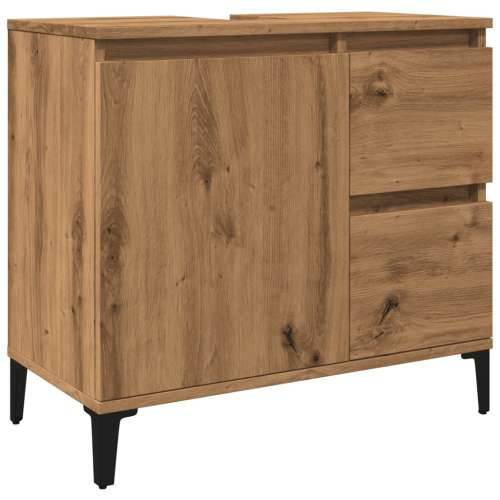 Ormarić za Lavabo - Umivaonik boja hrasta artisan 65x33x60 cm drveni - hrast artisan 1 Cijena