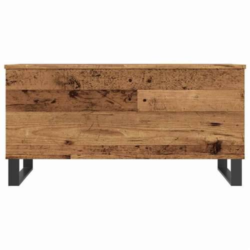 Stolić za kavu boja staro drvo 90x44,5x45 cm konstruiranog drva - Staro drvo 1 Cijena