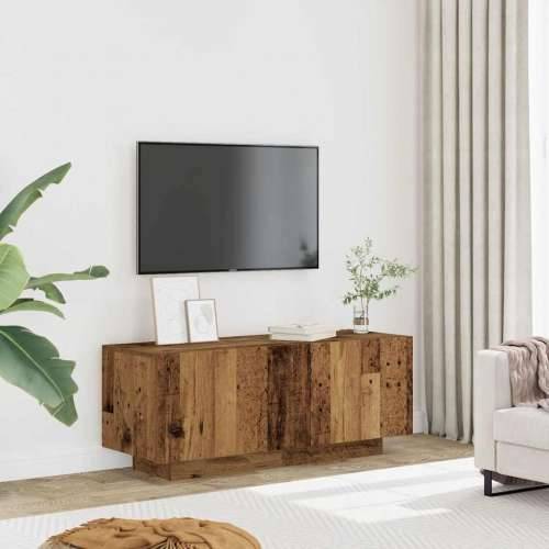 TV ormarić boja starog drva 100 x 35 x 40 cm konstruirano drvo - Staro drvo 1 Cijena