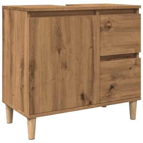 Ormarić za Lavabo - Umivaonik boja hrasta artisan 65x33x60 cm drveni - hrast artisan 1 Cijena