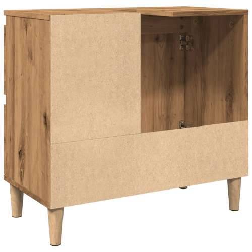 Ormarić za Lavabo - Umivaonik boja hrasta artisan 65x33x60 cm drveni - hrast artisan 1 Cijena