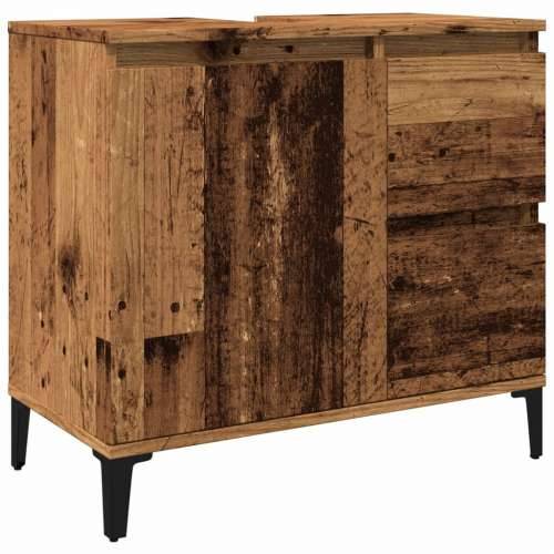 Ormarić za Lavabo - Umivaonik boja drva 65x33x60 cm konstruirano drvo - Staro drvo 1 Cijena