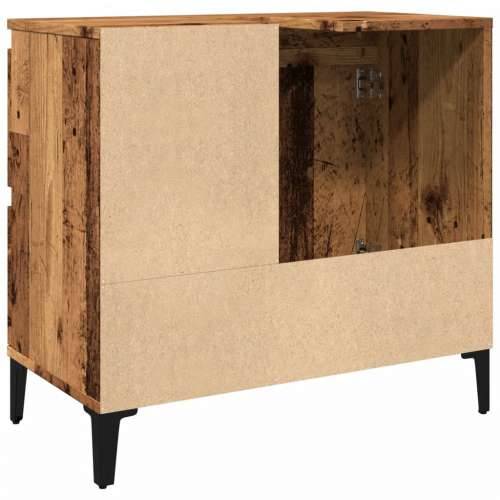 Ormarić za Lavabo - Umivaonik boja drva 65x33x60 cm konstruirano drvo - Staro drvo 1 Cijena