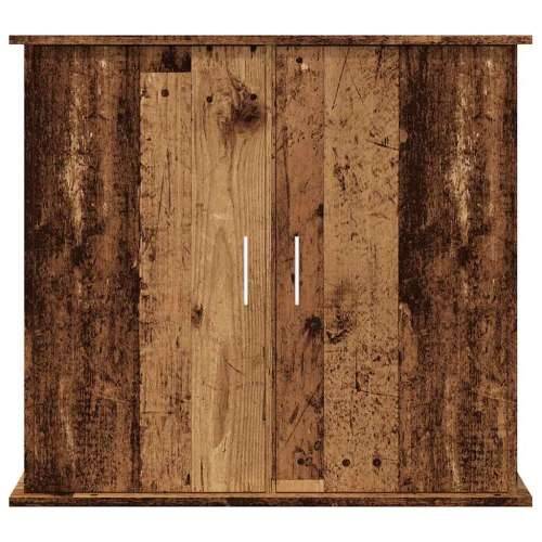 Stalak za akvarij boja drva 81x36x73 cm od konstruiranog drva - Staro drvo 81 x 36 x 73 cm Cijena