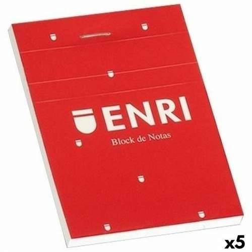 Blok za Bilješke ENRI Crvena A4 80 Listovi 4 mm (5 kom.) Cijena