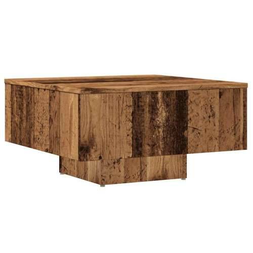 Stol za kavu staro drvo 60x60x31,5 cm konstruiranog drva - Staro drvo 1 Cijena