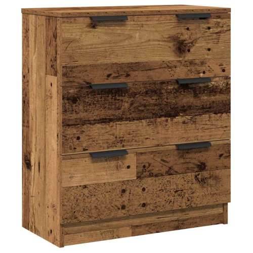 Komoda 3 kom staro drvo 60x30x70 cm konstruirano drvo - Staro drvo 3 Cijena