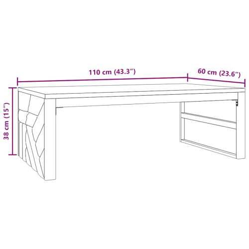 Stolić za kavu 110x60x38 cm od masivne tikovine Cijena