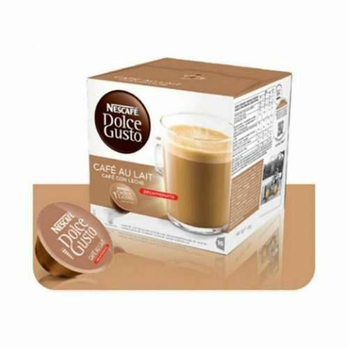 Kava u Kapsulama Nescafé Dolce Gusto 97934 Café Au Lait (16 uds) Bez kofeina Cijena