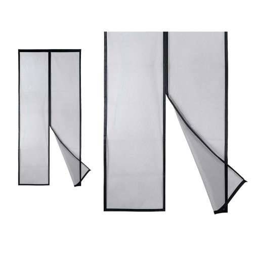 Mreža protiv komaraca Kipit BA2301-490 Crna Poliester Magnet 90 x 210 cm Magnetna (12 kom.) Cijena