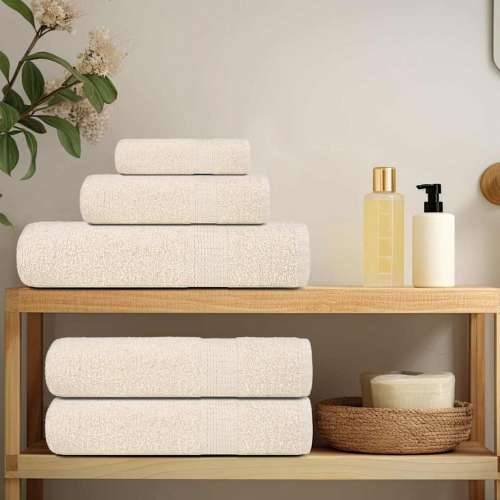 Ručnici za saunu 2 kom krem 80x200 cm 360 gsm 100 % pamuk - Krema 80 x 200 cm 2 Cijena