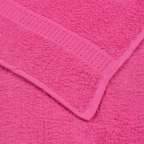 Ručnici za kupanje 10 kom ružičasti 100x150cm 360gsm 100% pamuk - Ružičasta 100 x 150 cm 10 Cijena