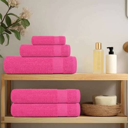 Ručnici za ruke 10 kom ružičasti 50x100 cm 360 gsm 100 % pamuk - Ružičasta 50 x 100 cm 10 Cijena