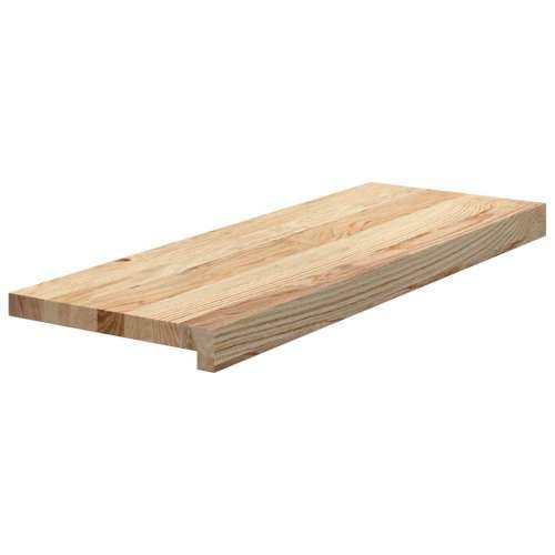Gazišta za stepenice 12 kom od netretirane masivne hrastovine - Prirodna 70 x 25 x 2 cm 12 Cijena