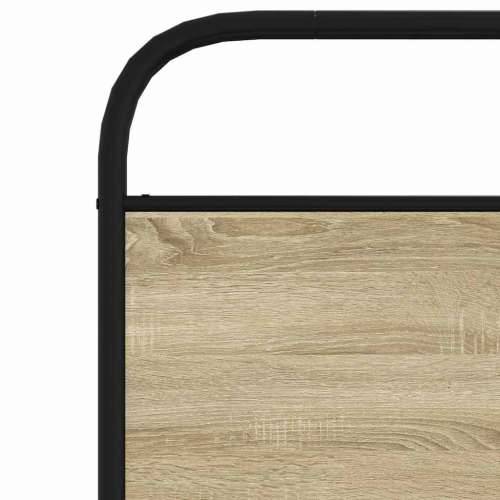 Uzglavlje boja hrasta sonome 90 cm čelik i konstruirano drvo - sonoma hrast 90 cm 1 Cijena