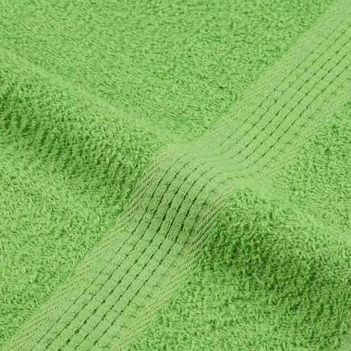 Ručnici za saunu 2 kom zeleni 80 x 200 cm 360 gsm 100 % pamuk - Jabukova zelena 80 x 200 cm 2 Cijena