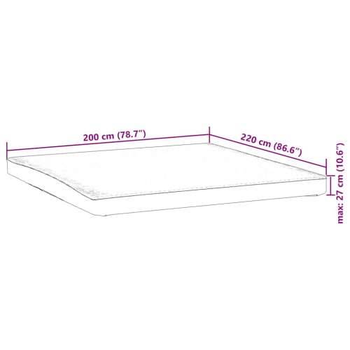 Zaštita za madrac bijela 200x220 cm vodootporna - 200 x 220 cm 1 Cijena