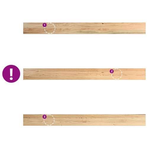 Prozorske klupice 2 kom 160x15x2 cm netretirane masivne hrast - Prirodna 160 x 15 x 2 cm 1 Cijena