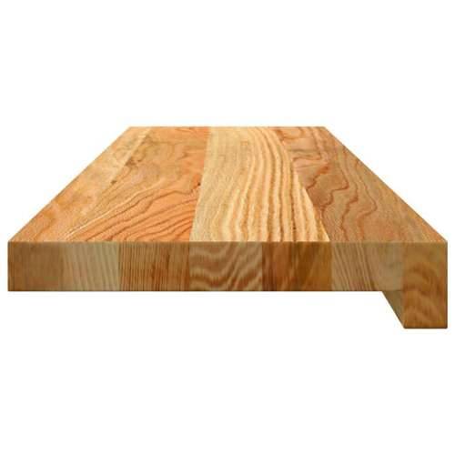 Prozorske klupice 2 kom svijetlosmeđe 80x20x2 cm masivne hrast - Svjetlosmeđa 80 x 20 x 2 cm 1 Cijena