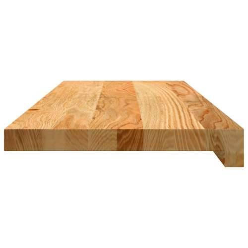Prozorske klupice 2 kom svijetlosmeđe 70x25x2 cm masivne hrast - Svjetlosmeđa 70 x 25 x 2 cm 1 Cijena