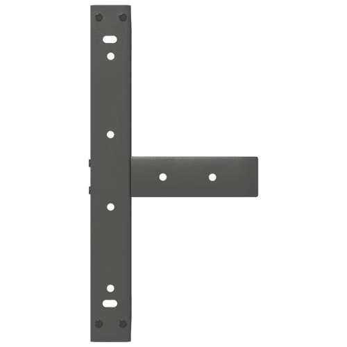 Noge za klub stolić T-oblika 2 kom antracit 40x25x(30-31) cm čelik - Antracit 40 x 25 x (30-31) cm 1 Cijena