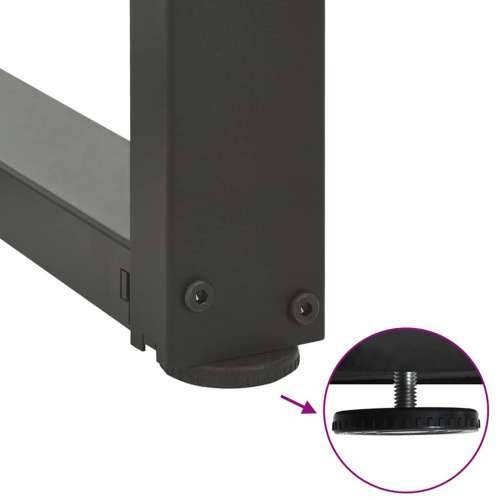 Noge za klub stolić T-oblika 2 kom antracit 40x25x(30-31) cm čelik - Antracit 40 x 25 x (30-31) cm 1 Cijena