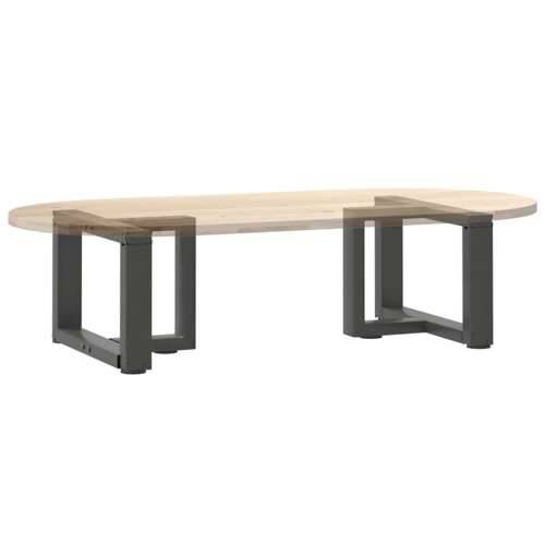 Noge za klub stolić T-oblika 2 kom antracit 50x25x(30-31) cm čelik - Antracit 50 x 25 x (30-31) cm 1 Cijena
